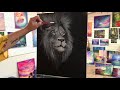 How To PAINT A LION 🎨 STEP BY STEP IN ACRYLIC