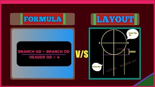 Unequal Tee Branch Layout How To Get Cutback Of Unequal Tee Branch From Layout