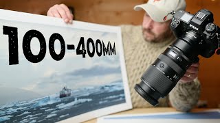 Why the 100400mm Lens is INCREDIBLE for Landscape Photography (Nikon Z9 in Antarctica...)
