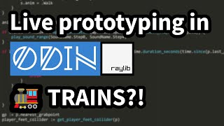 Prototyping in Odin + Raylib: Train game Net Worth