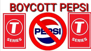 Lets Boycott Pepsi after they betrayed Pewdiepie and joined forces with Tseries screenshot 5