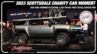 Athlete Statistics $500,000 CHARITY SALE - 2024 GMC Hummer EV SUV VIN 001 - BARRETT-JACKSON 2023 SCOTTSDALE AUCTION