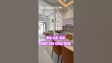 Bán nhà mái thái giá công nhân, có thổ cư chủ quyền nhà gần thành Phố mỹ tho tiền giang