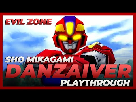 EVIL ZONE (PS1) - DANZAIVER STORY MODE  (Playthrough/Longplay) Hard