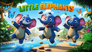 Three Little Elephants Teach You COUNTING Secrets!