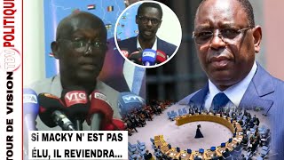 “If Macky isn’t elected, he’ll come back to Senegal to take his place…” Serigne Mbacké Ndiaye bre...