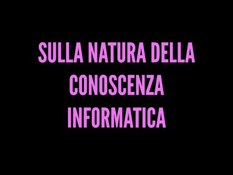 Cosa studia l&rsquo;informatica?