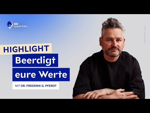 Bury your values ​​– Highlight with Frederik G. Pferdt from episode #85