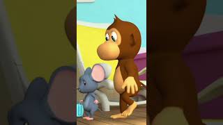 Hickory Dickory Dock #Cartoon #Viral #Shorts #Trending #Nurseryrhyme