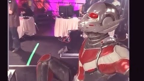 Ant-Man AR model (2016) - First full scale augmented reality model (HD)