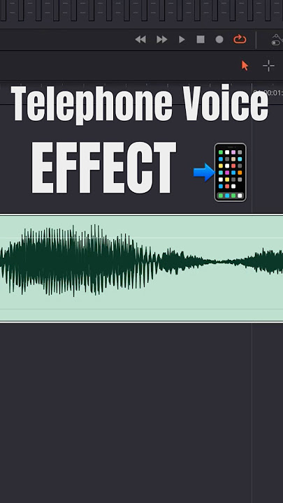 Efek Suara Telepon - DaVinci Resolve