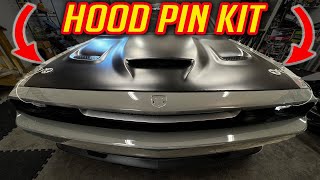 HOOD PIN INSTALL DODGE CHALLENGER | MR NORMS