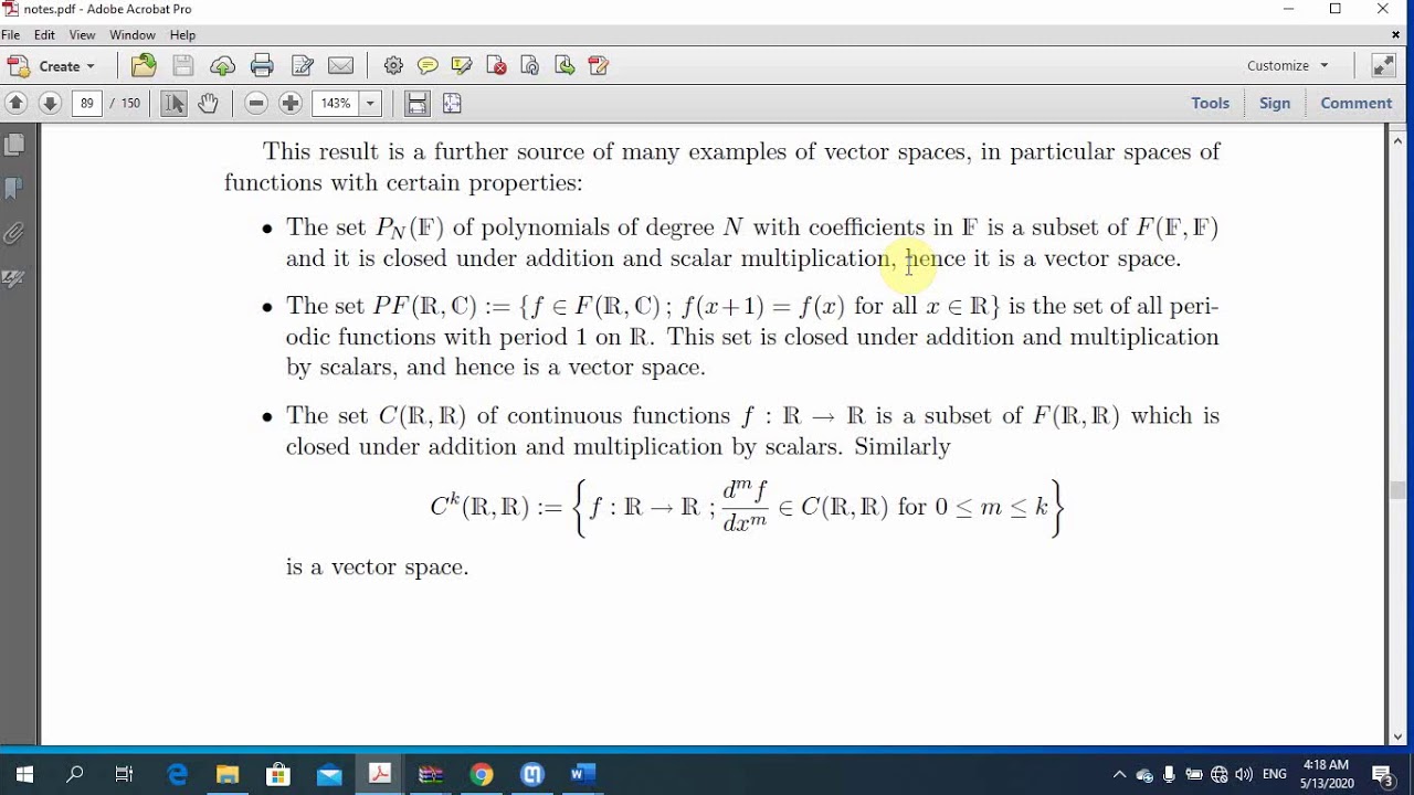 liner subspace definition liner subspace definition
