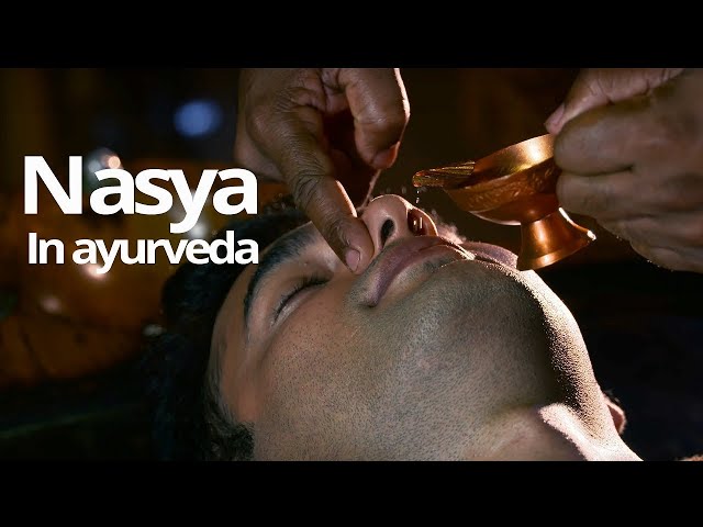 Avanika Ayurvedic Massage Nasya for toxins eliminate Body