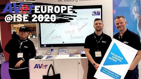 ISE 2020 | AVer Europe