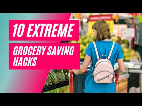 10 Extreme Grocery Shopping Hacks WITHOUT Coupons | Frugal Grocery Shopping!