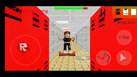 Roblox Basics in Building and Scripting With original script NSPC Gameplay (Baldi