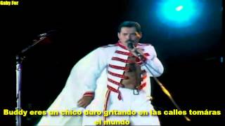 Queen  We Will Rock You Live In Wembley (Subtitulado Al Español).[HD]