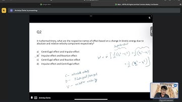 IC Engine and Gas Turbines (noc23-me55) - Live Session: Week 9
