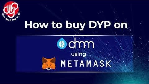 How to buy DeFi Yield Protocol (DYP) on KyberDMM using MetaMask