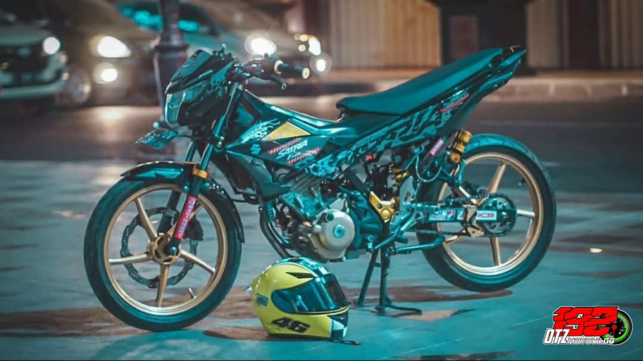 SATRIA FU 150 !!!raider fi semi roadrace||modifikasi semi roadrace