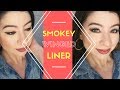 Smoked out winged liner tutorial  marisa lablue