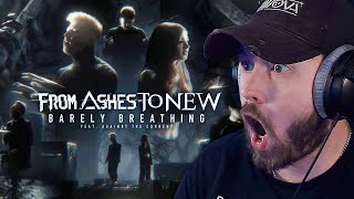 From Ashes To New ft. Chrissy from Against The Current - Barely Breathing REACTION