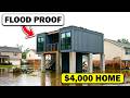This $4,000 Shipping Container Home Fights Off Floods. Why Is It Forbidden?