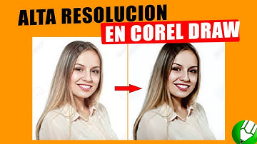 Como mejorar la calidad de imagen en corel draw