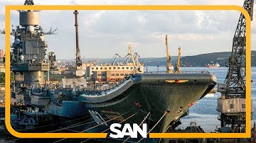 Waarom Rusland zijn enige vliegdekschip schrapt