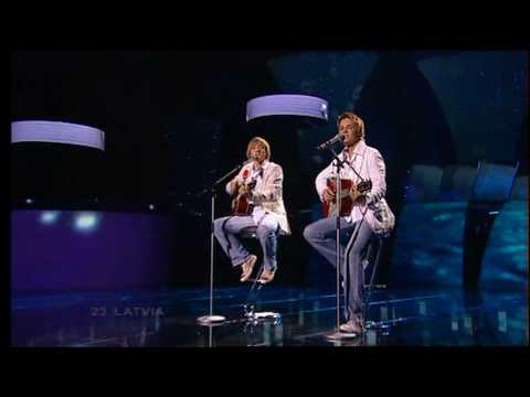 Eurovision 2005 Final 23 Latvia *Walters & Kazha* *The War Is Not Over* 16:9 HQ