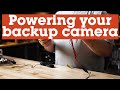 Powering your backup camera and how to use that extra wire  crutchfield