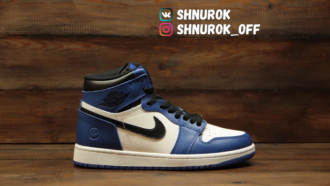 Обзор реплики кроссовок Nike Air Jordan 1 High OG Game Royal (арт.А220)