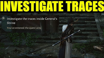 Where winds meet - investigate the traces inside generals shrine | twisted destiny quest guide