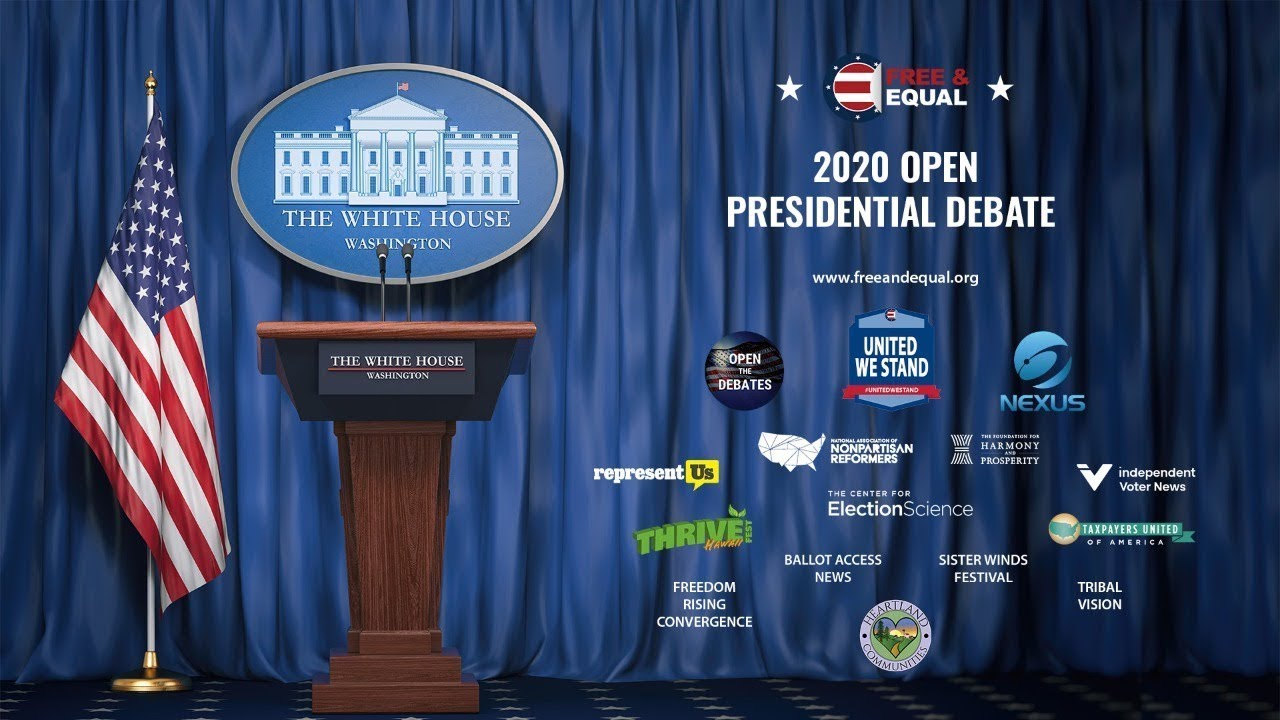 2020 1st Open Presidential Debate - Chicago - Session 2 - YouTube
