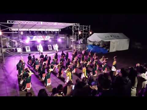 2017山口県立大学学祭華月祭にて奄美連合さん二回目演舞です！