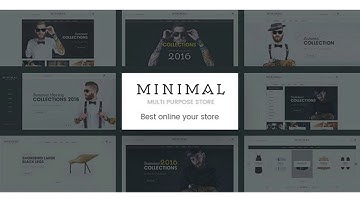 Minimal | Mutil-Concept eCommerce PSD Template | Themeforest Website Templates and Themes