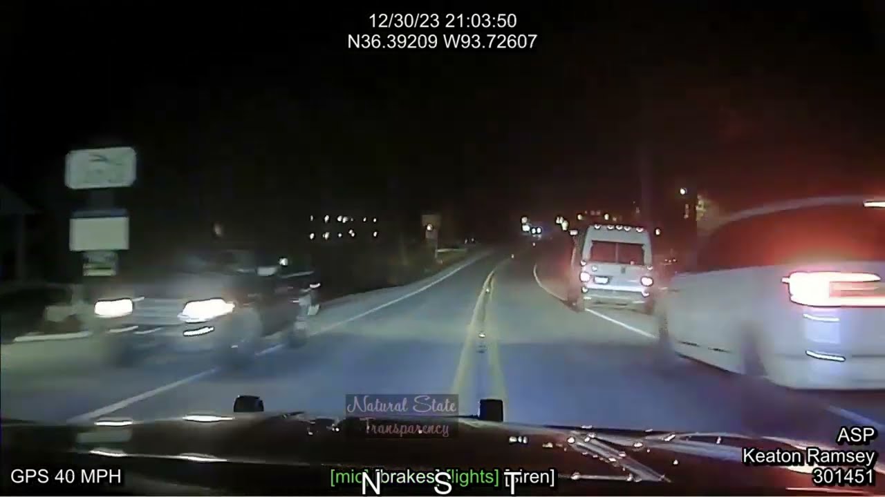 Pursuit/TVI AR-23 Chana's Corner Madison County Arkansas State Police Troop L, Traffic Series Ep 701