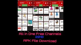 Free All Tv Channels Software || Android Mobile App 2018 || screenshot 2