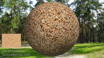 📸 Cork wood - 02, TEXTURE for 3Ds Max, Unreal Engine, Unity (seamless)