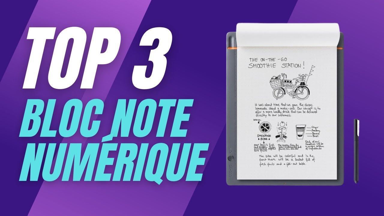 Top 3 Meilleur Bloc Note Numérique 2023