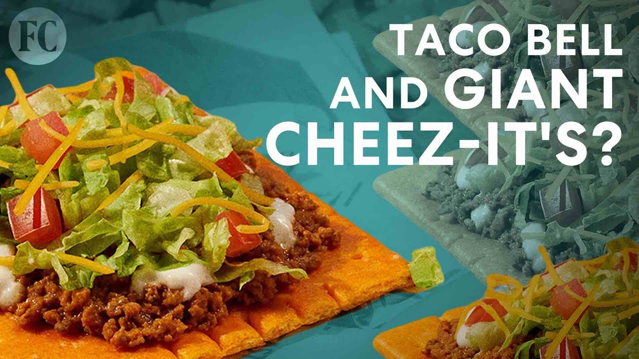 Taco Bell and GIANT CheezIts? Why not? Fast Company YouTube