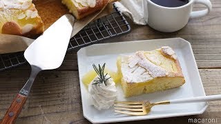 【缶詰レシピ】パイン缶で簡単。ジューシー パイナップル の アーモンドケーキ の レシピ 作り方