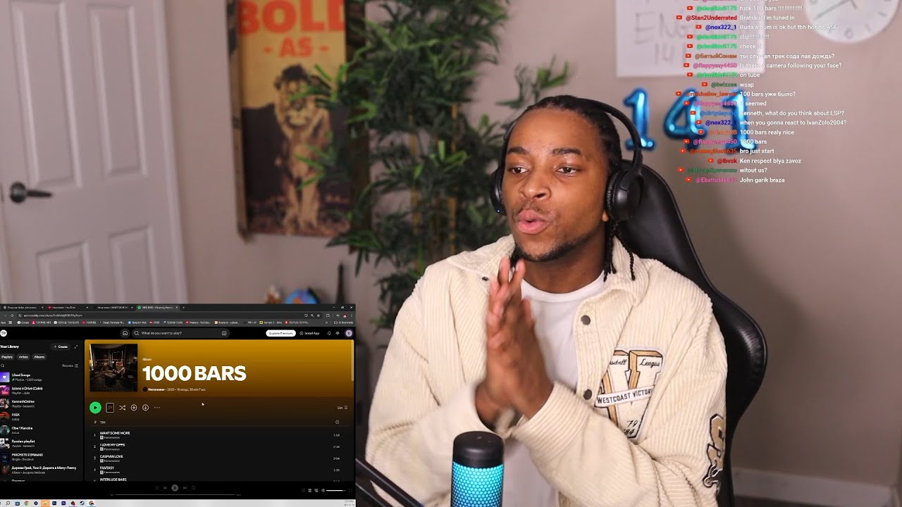 KennethOnline РЕАКЦИЯ Heronwater - 1000 BARS ALBUM