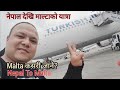 Kathmandu to Malta || Saroj Mahat