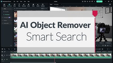 Remove Object From Videos using AI | New Smart Search in Filmora 13!