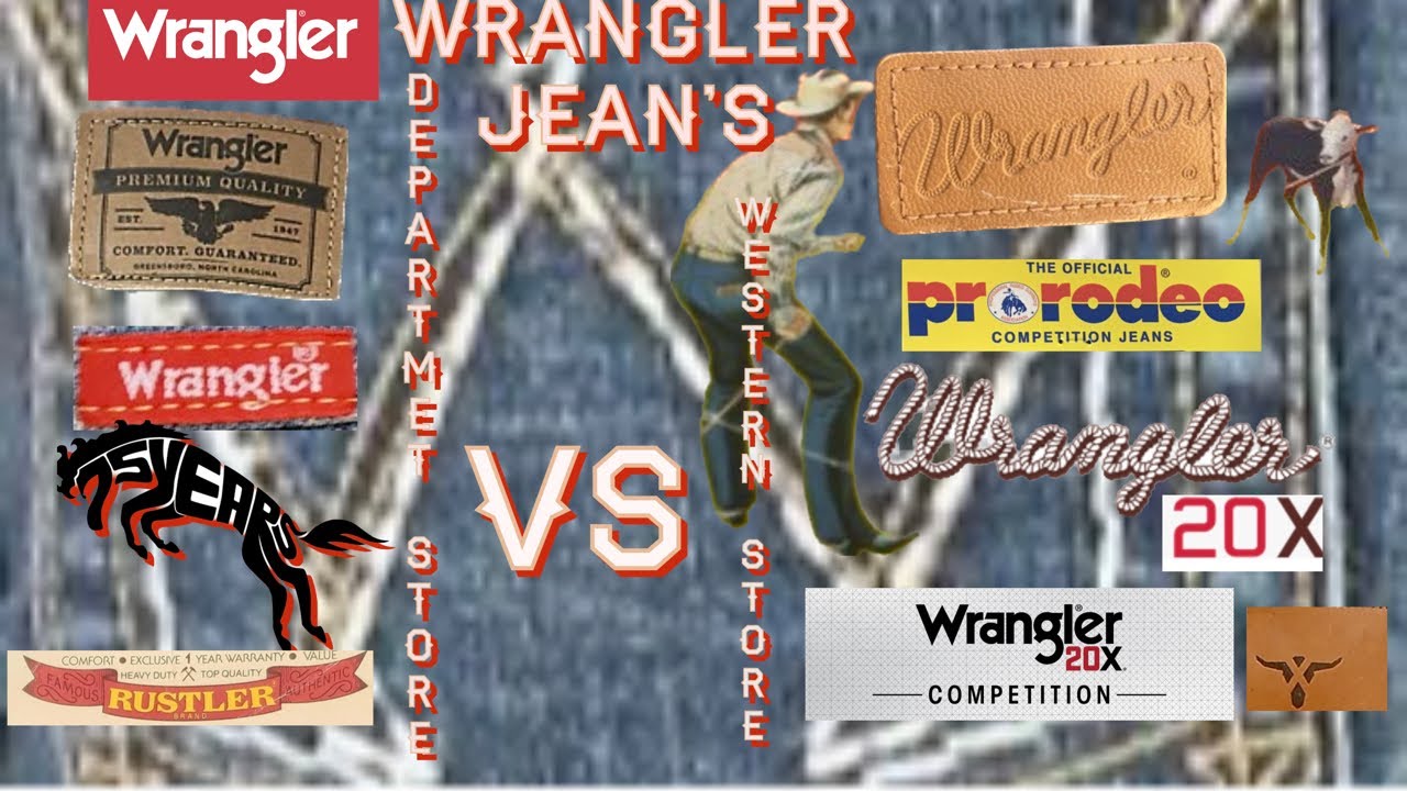 Разница между джинсами Wrangler Cowboy и 5-звездочными