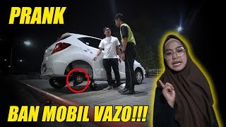 PEMBALASAN PRANK! COPOTIN BAN MOBIL.  SAMPAI BERANTEM!!!