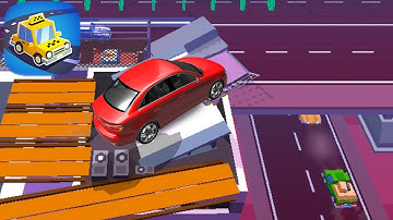 TAXI RUN - CRAZY FUN DRIVER - Walkthrough Gameplay-MAX LEVEL