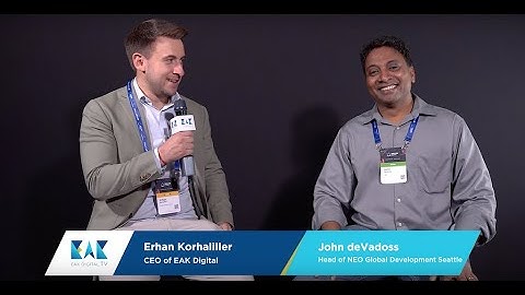 Crypto interview with John deVadoss, Head of NGD Seattle, Neo Blockchain | Delta Summit 2019, Malta